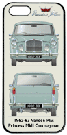 Vanden Plas Princess MkII Countryman 1962-63 Phone Cover Vertical